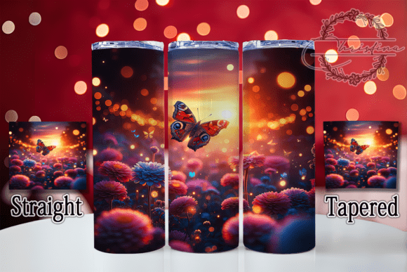 3D Elegant Floral Butterfly Tumbler: Style, Versatility, and Digital Design Tips