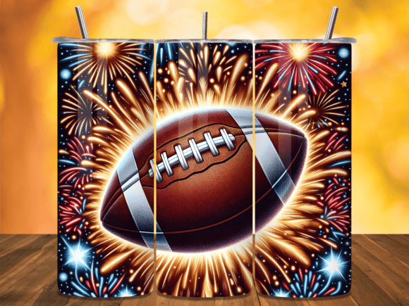3D Football Field American Tumbler Wrap β A Game-Changer for Custom Tumbler Designers