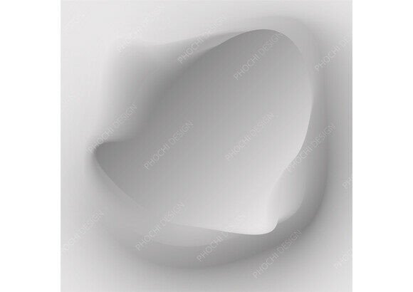 Abstract 3D White Fluid Background for Modern Design Projects