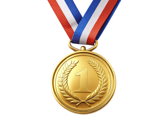 Achievement Gold Medal 3D PNG: A Versatile Design Asset Done Right