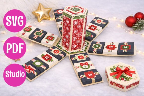 Advent Calendar Explosion Box: A Creative and Business Opportunity for Makers and Entrepreneurs