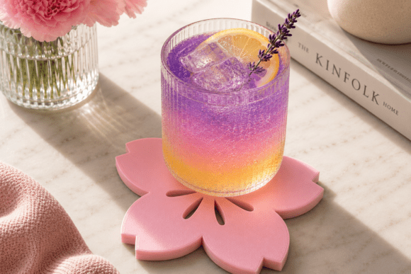 Cherry Blossom Coaster STL: A Delicate Touch for 3D Printed Decor