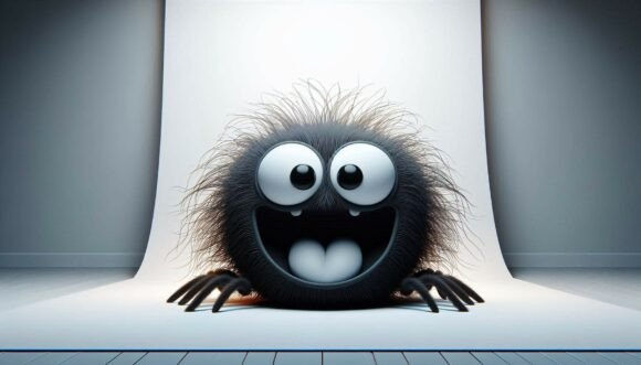 Cinematic 3D Lit Spider: A Creative Asset for Designers, Marketers, and Makers