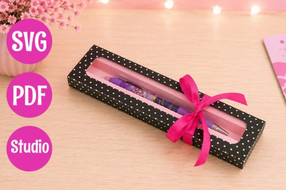 Elegant Packaging with Pen Gift Box Template