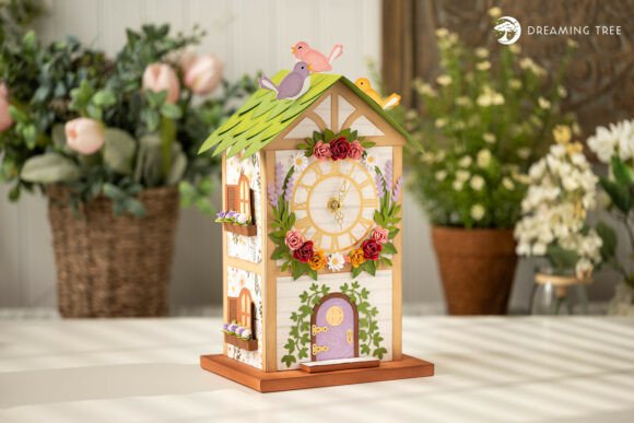 Garden Song Timepiece SVG: A Unique Blend of Craft and Decor