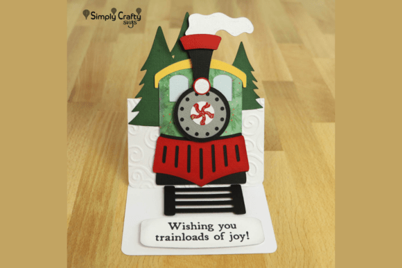 Holiday Express Train Card SVG: Festive Fun for All Ages