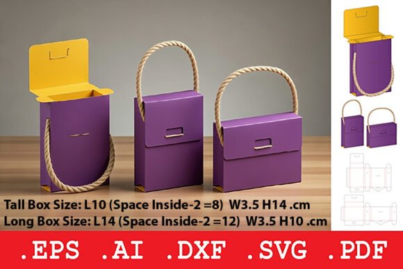 Mini Rope Handle Gift Purse Box: A Compact, Elegant Packaging Solution